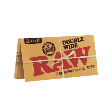 RAW Classic Rolling Papers | Double Wide