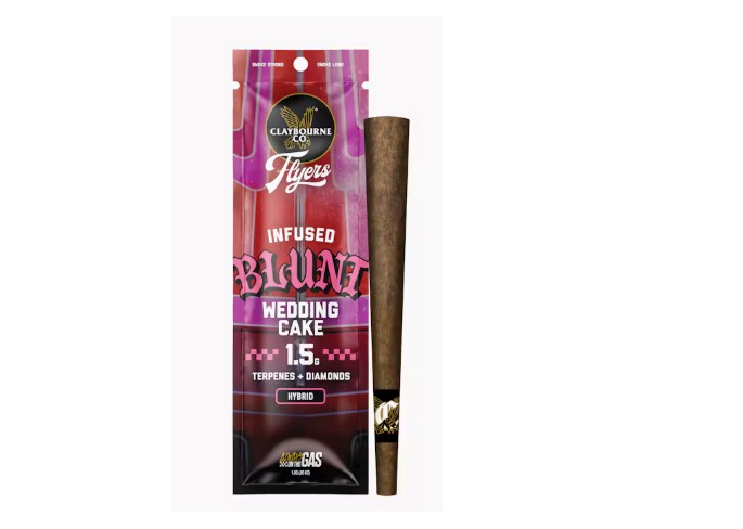 Claybourne Co. - Wedding Cake Flyers Infused Blunt - 1.5g