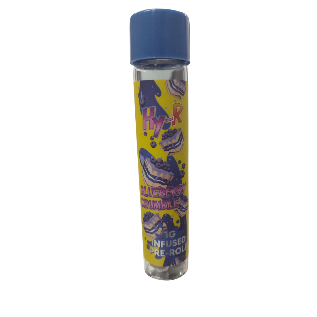 Hy-R - 1G Infused Preroll - Blueberry Crumble