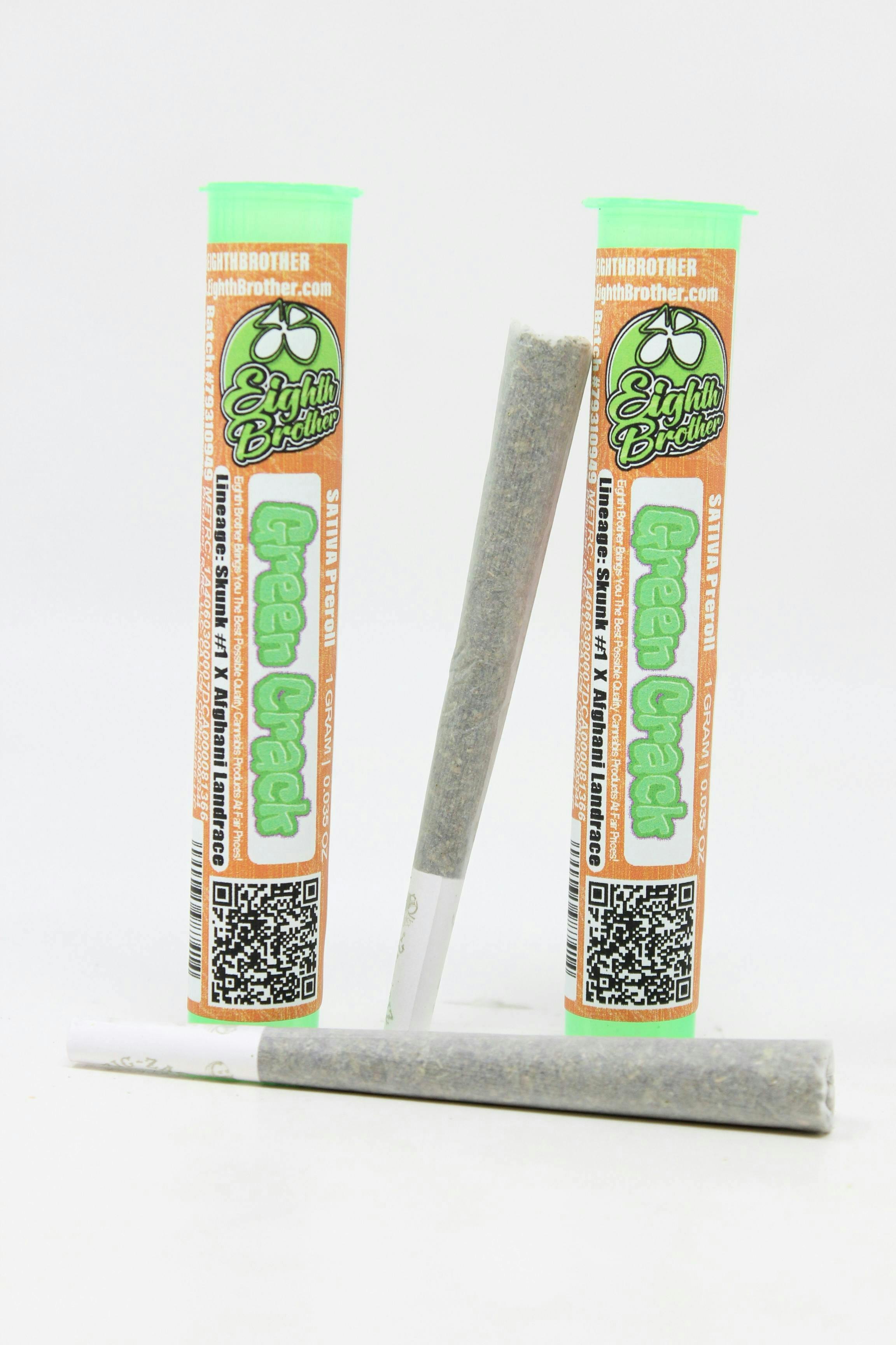 EighthBrother - 1g Green Crack Preroll