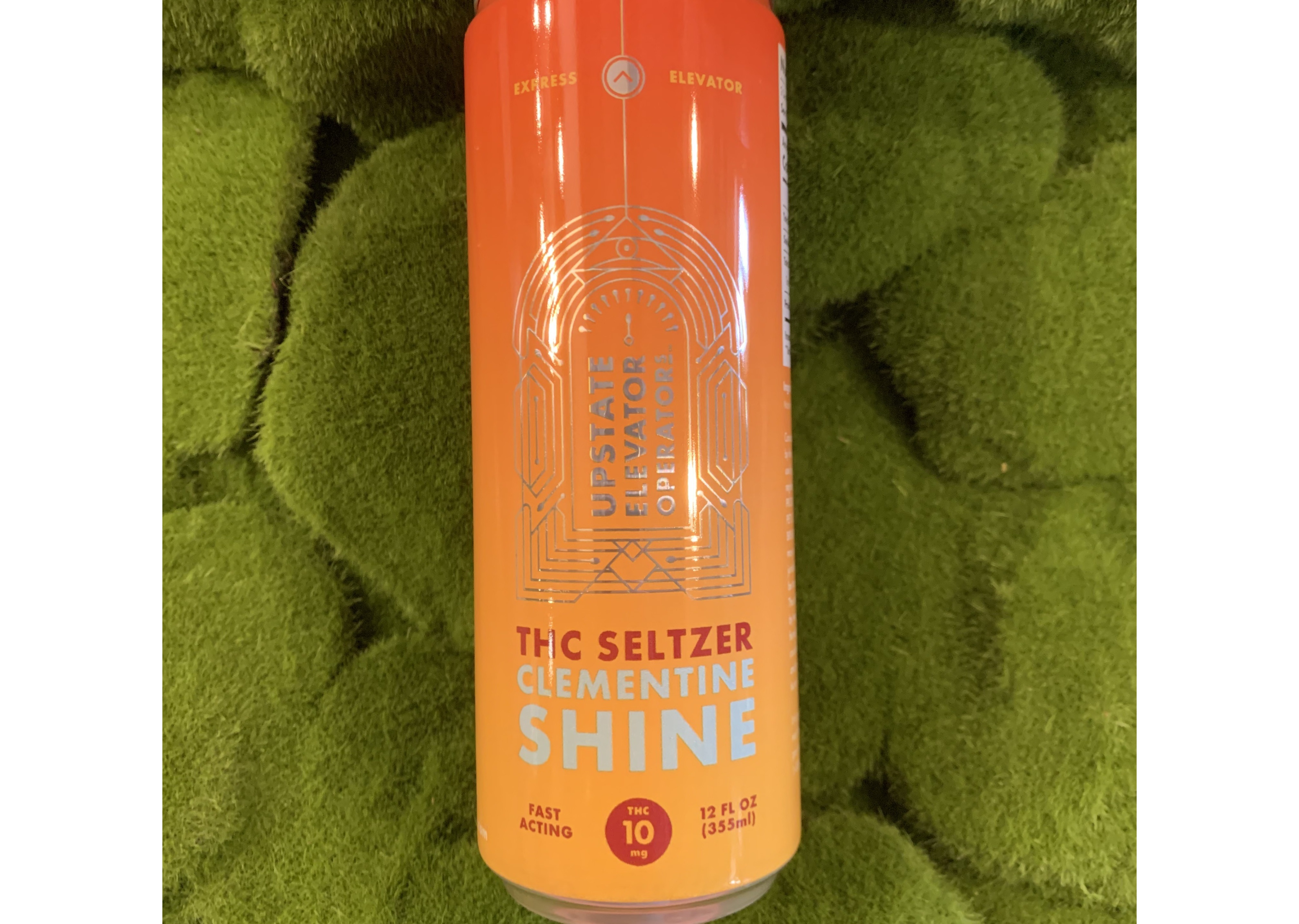 10mg Can | Clementine Shine THC Seltzer | Upstate Elevator Operators