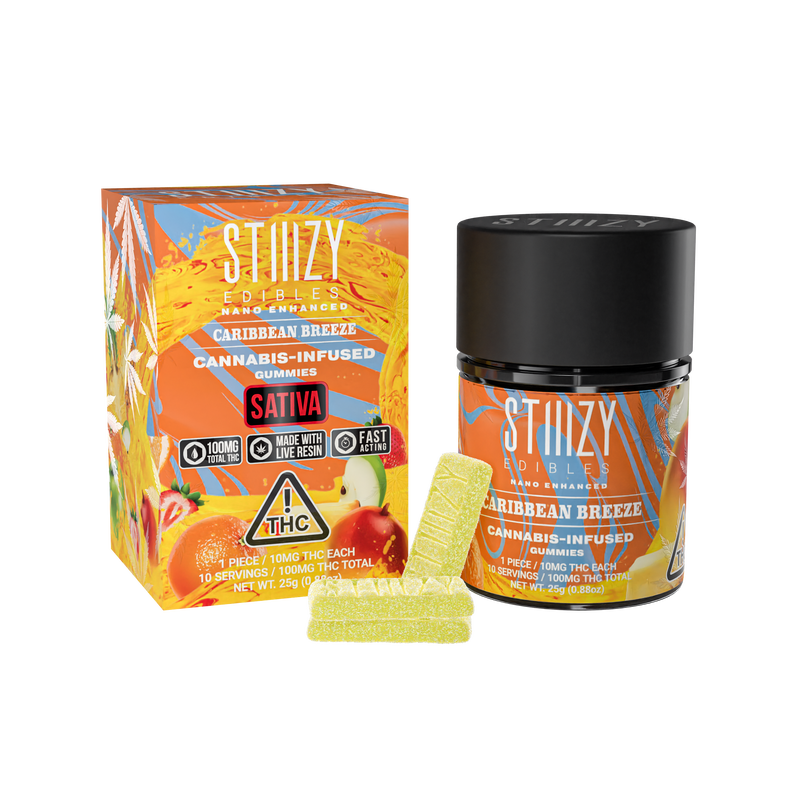 Stiiizy Caribbean Breeze 100mg Gummies