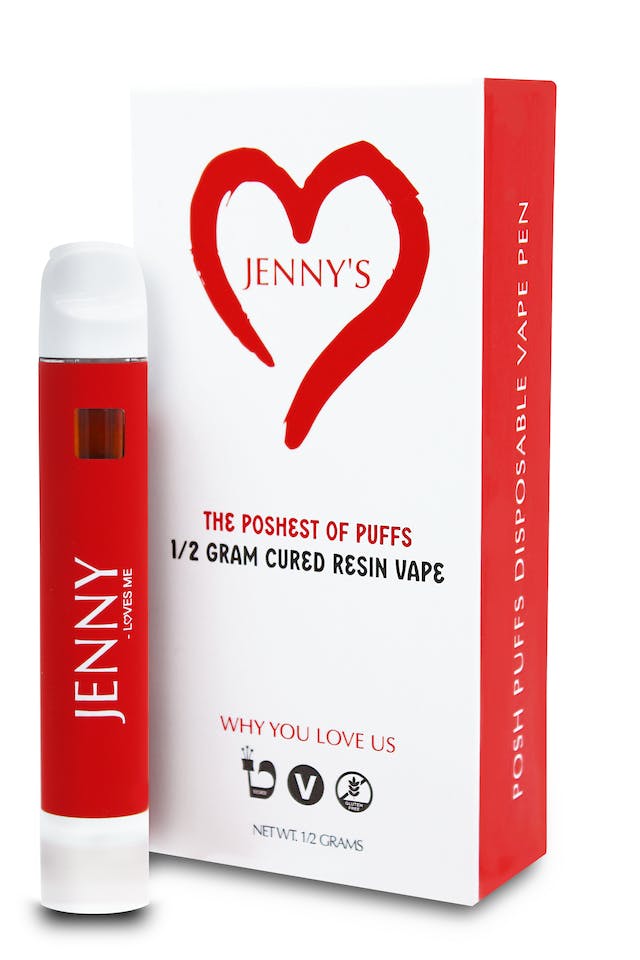 Jenny's - Tangerine Cookies Cured Resin Disposable Vape - .5g