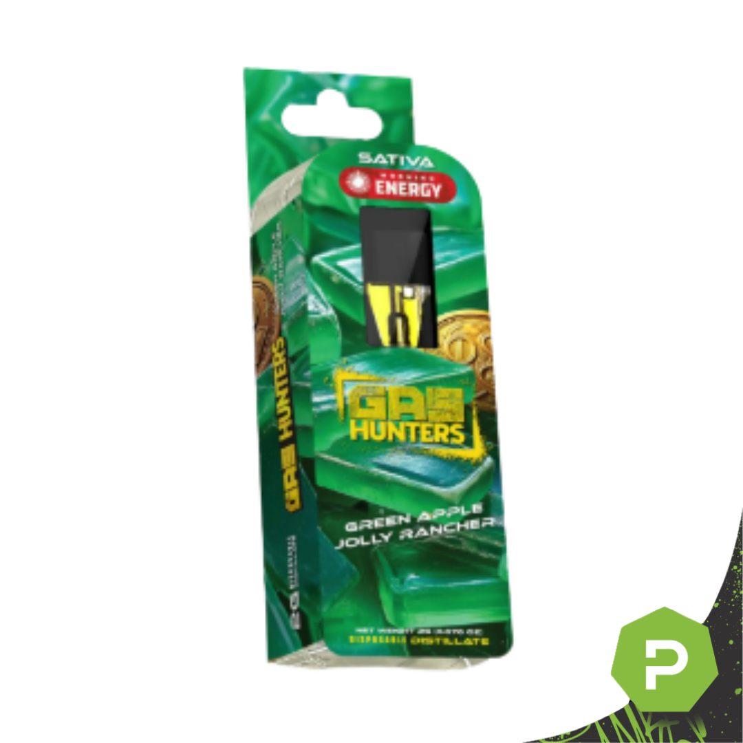 Gas Hunters Disposable | Green Apple Jolly Rancher