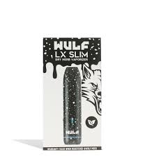 Wulf Lx Slim Dry Herb Vaporizer Black White Spatter