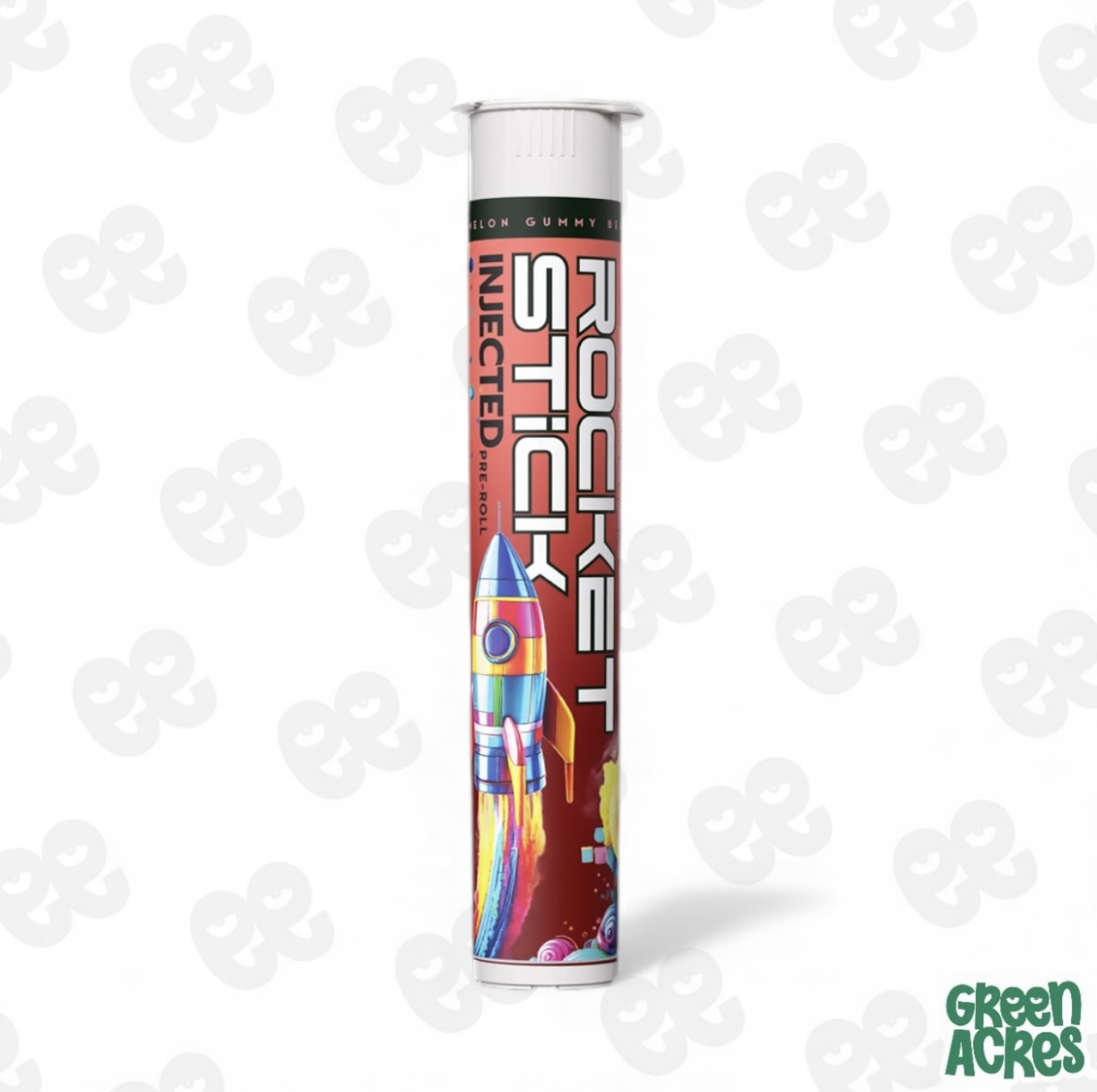 HOLMENKOL SPEEDBLOCK2個 Stick2個 Paste1個 Rocket Stick: Watermelon Gummy Bears 1.2G Injected Pre-Roll