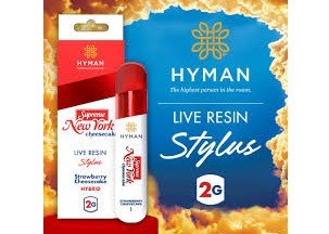 Hyman - Live Resin Stylus - New York Chessecake