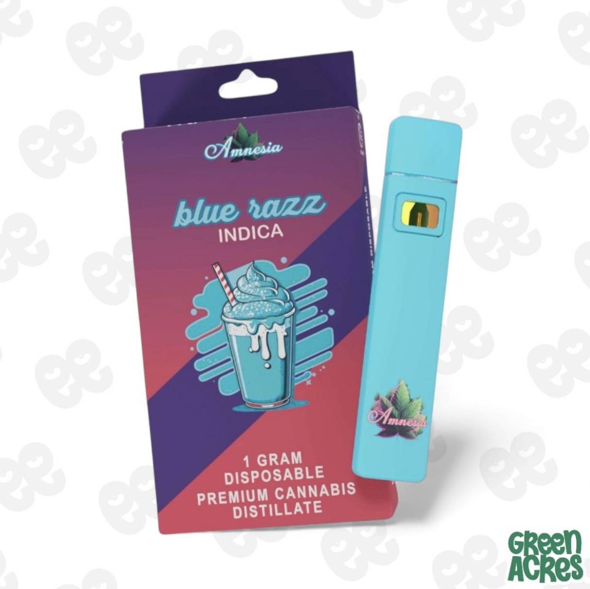 Blue Razz 1g Vape Disposable