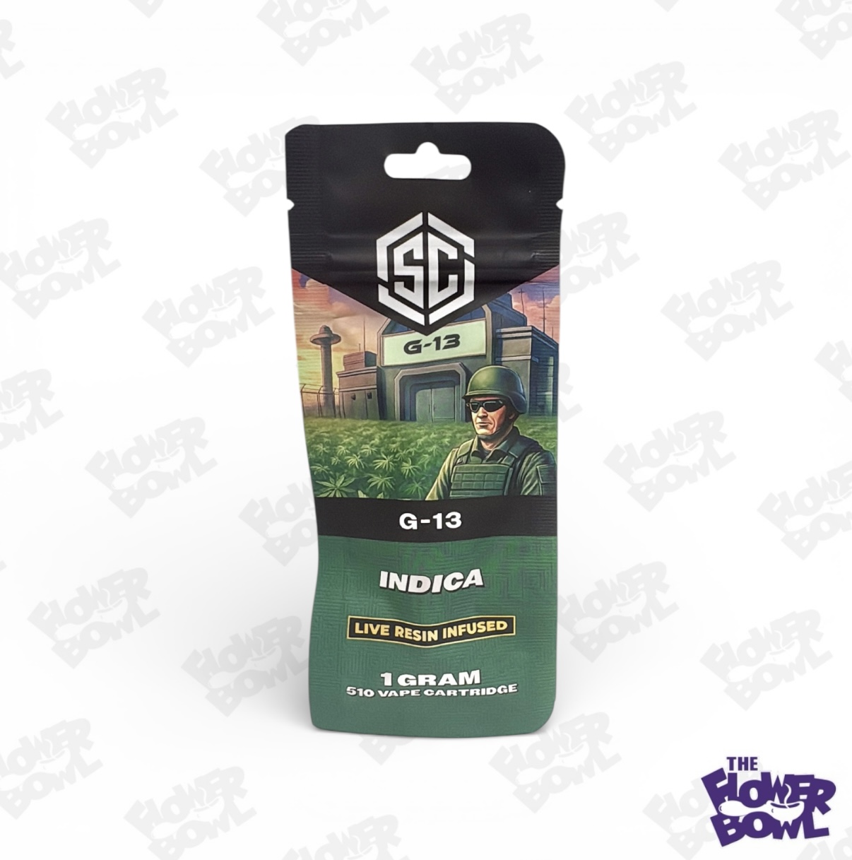 G-13 1G Live Resin Cart