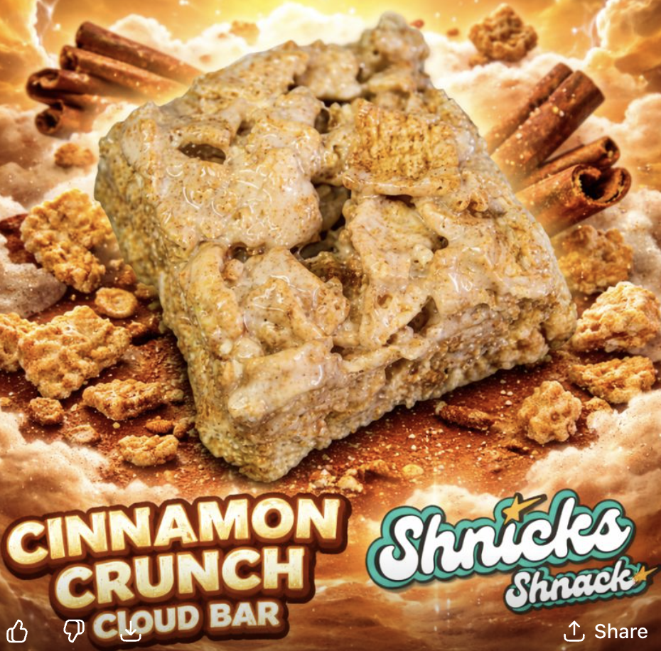 Cinnamon Crunch Cloud Bar