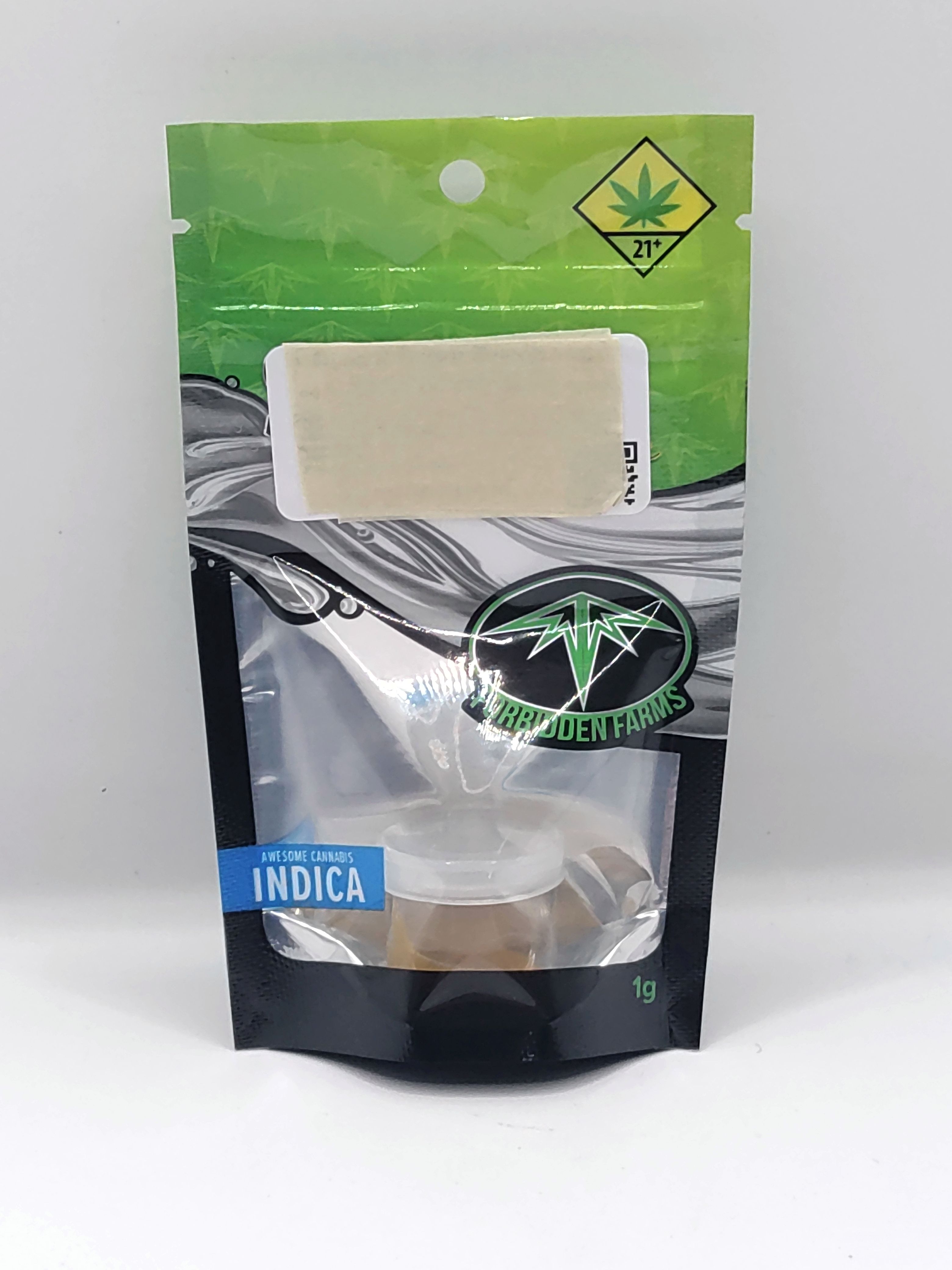 Jamaican Dream B Grade Wax 1g Forbidden Farms