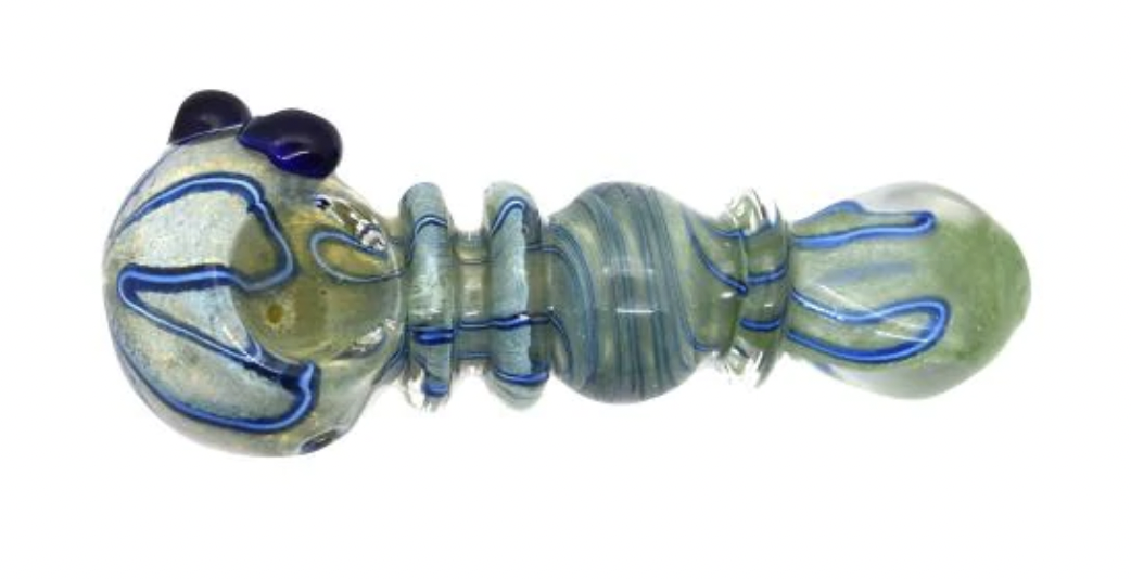 Decorative Triple Rim Ball Glass