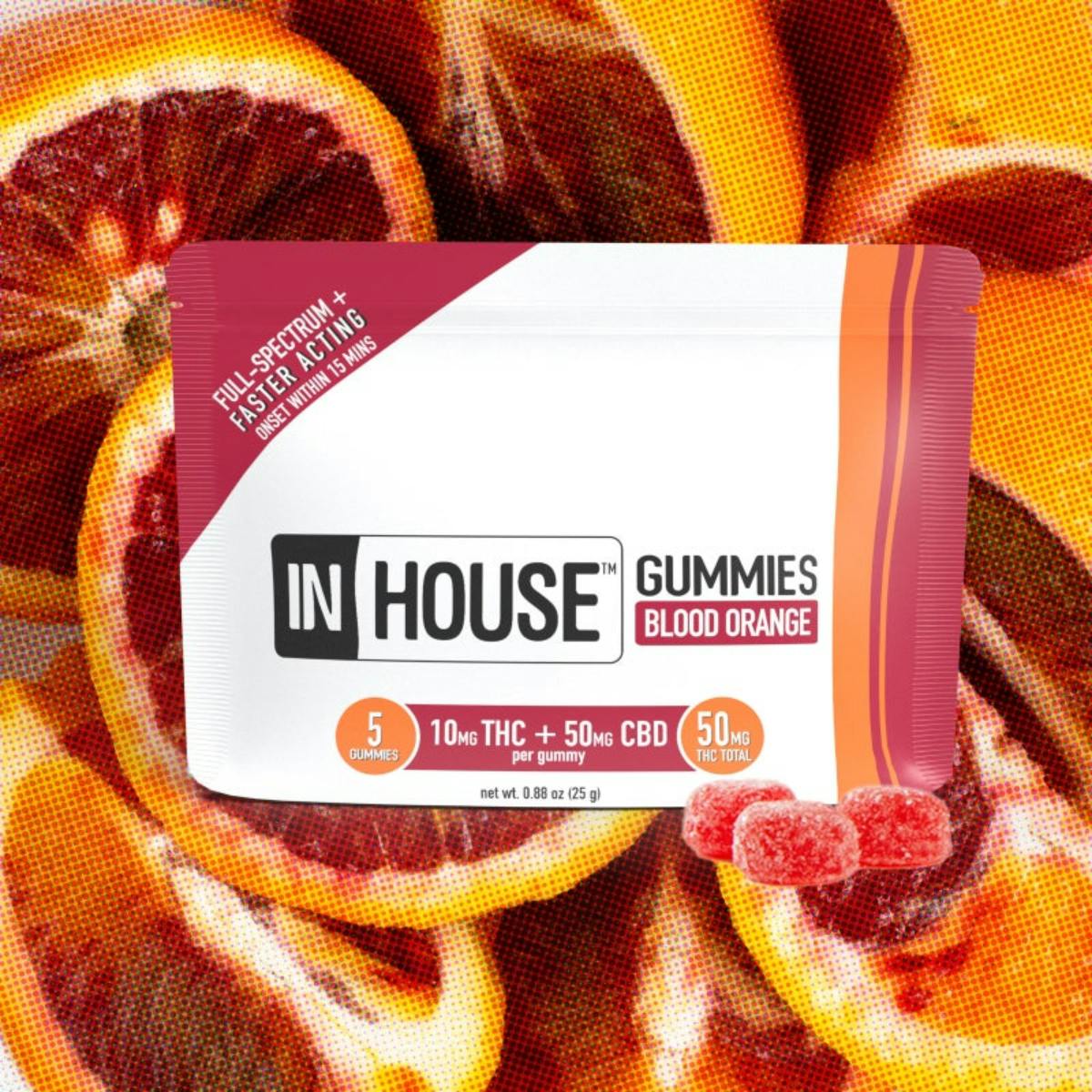 Blood Orange Gummies | 10mg 5pk