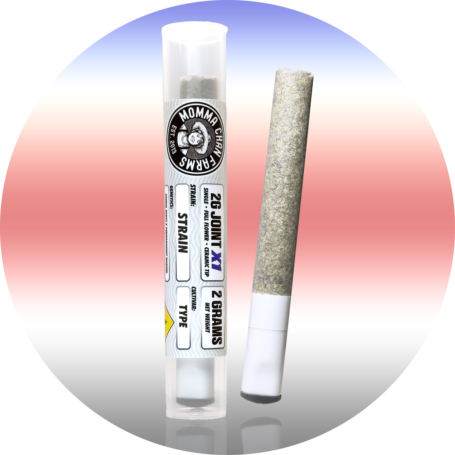 Momma Chan (Big Momma) Popsicles (Hybrid) 2g Pre-Roll