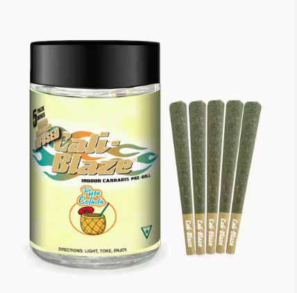 Cali Blaze Pina Colada Liquid Diamonds 5 pack
