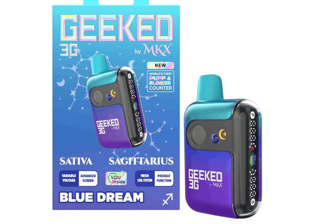 GEEKED by MKX Disposable - Blue Dream