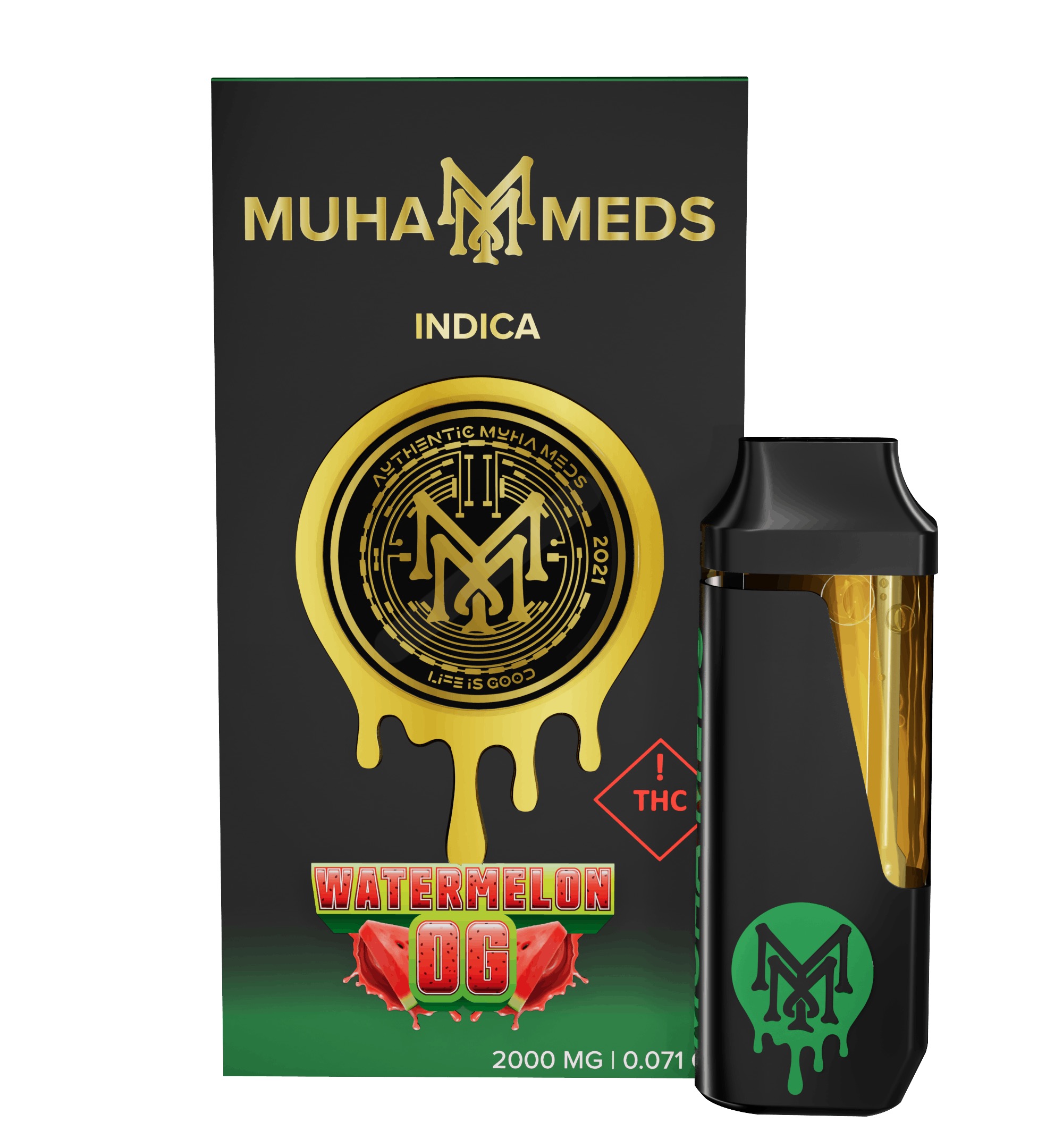 Muha Meds Disposable Vape | Watermelon OG