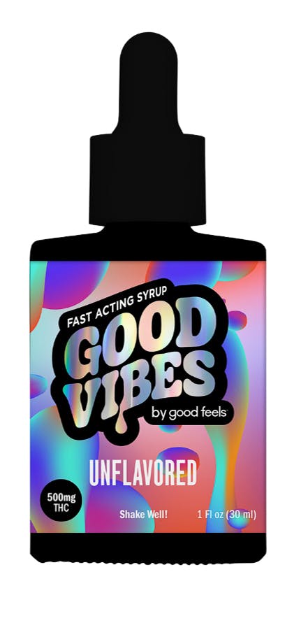 NO Flavor Fast Acting Syrup | 500mg - Good Vibes