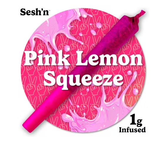 Sesh'n | Pink Lemon Squeeze | 1g Infused Pre-Roll