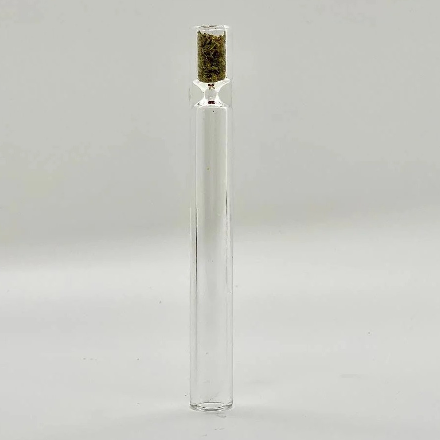 Funzee Glass Chillum Clear