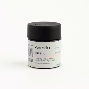 Ascend 1:1 CBGTHC 2.5mg 40pk Tablets Avexia (AgriKind)