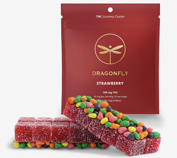 100mg Gummy Cluster | Strawberry