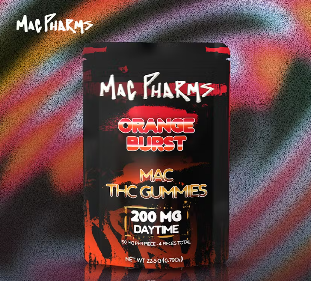 4 x 50mg Gummies | Orange Burst