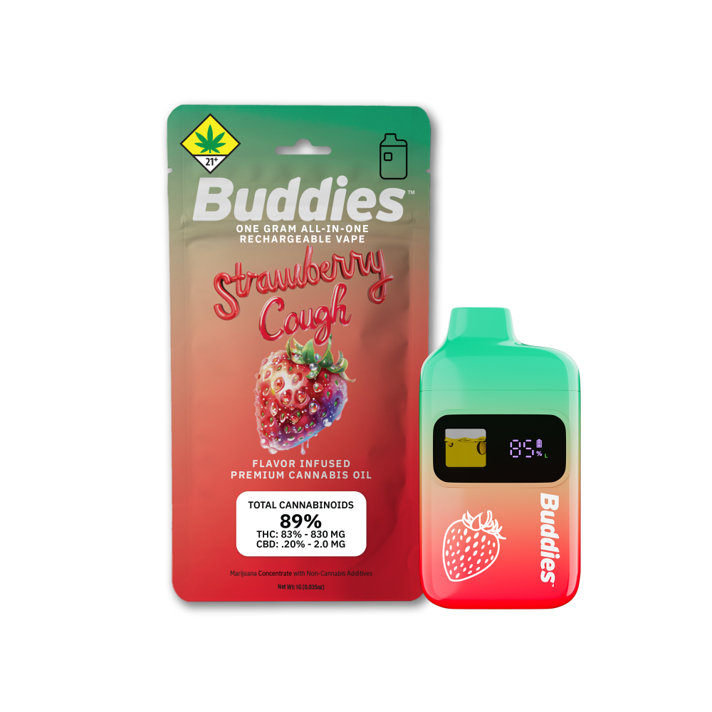 Strawberry Cough [DOH] Flavored Disposable - by Buddies