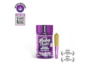 Granddaddy Purp Baby Jeeter Infused Pre-Roll 5-pack | 2.5g