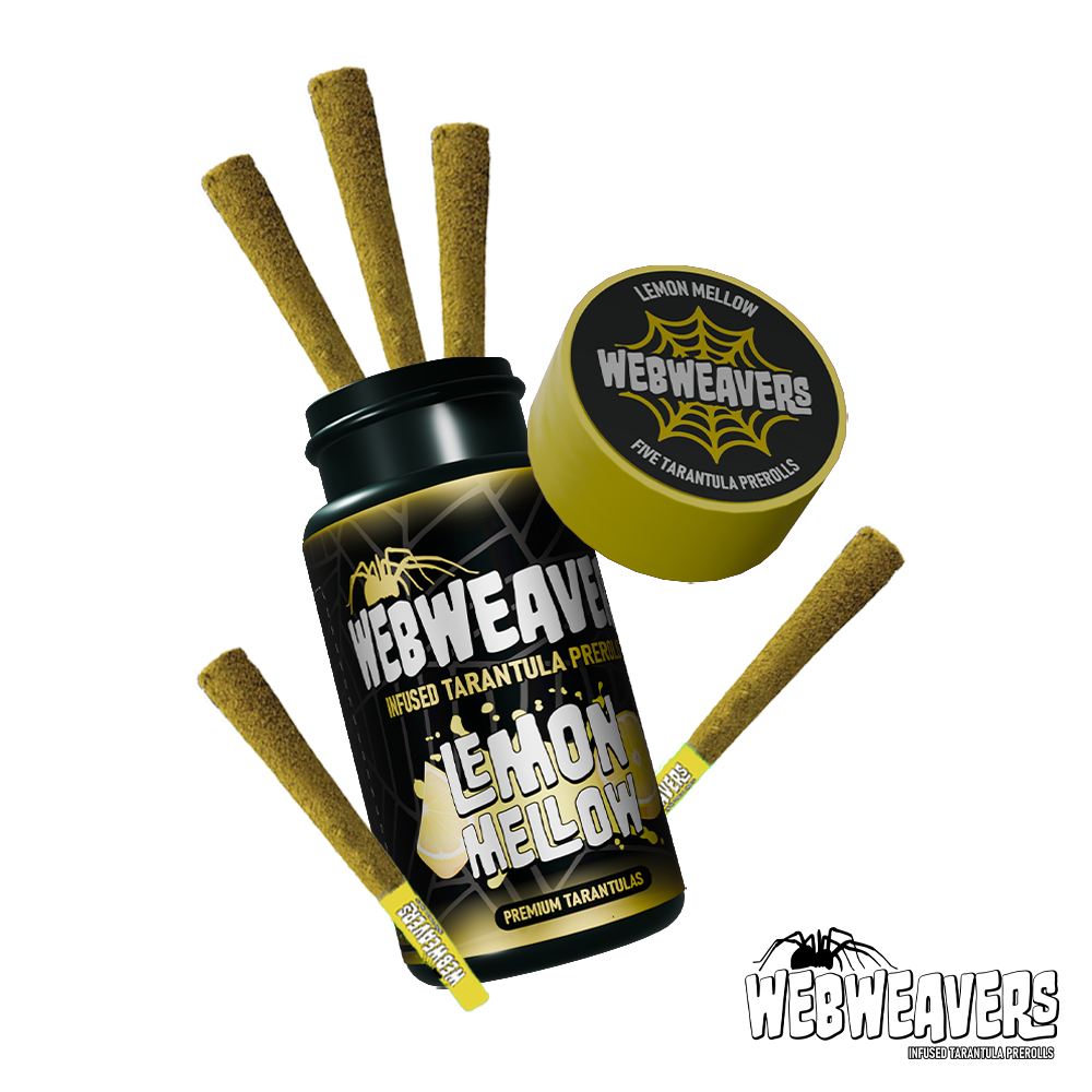 Webweaver Minis 5pk Infused Pre Rolls | Lemon Mellow