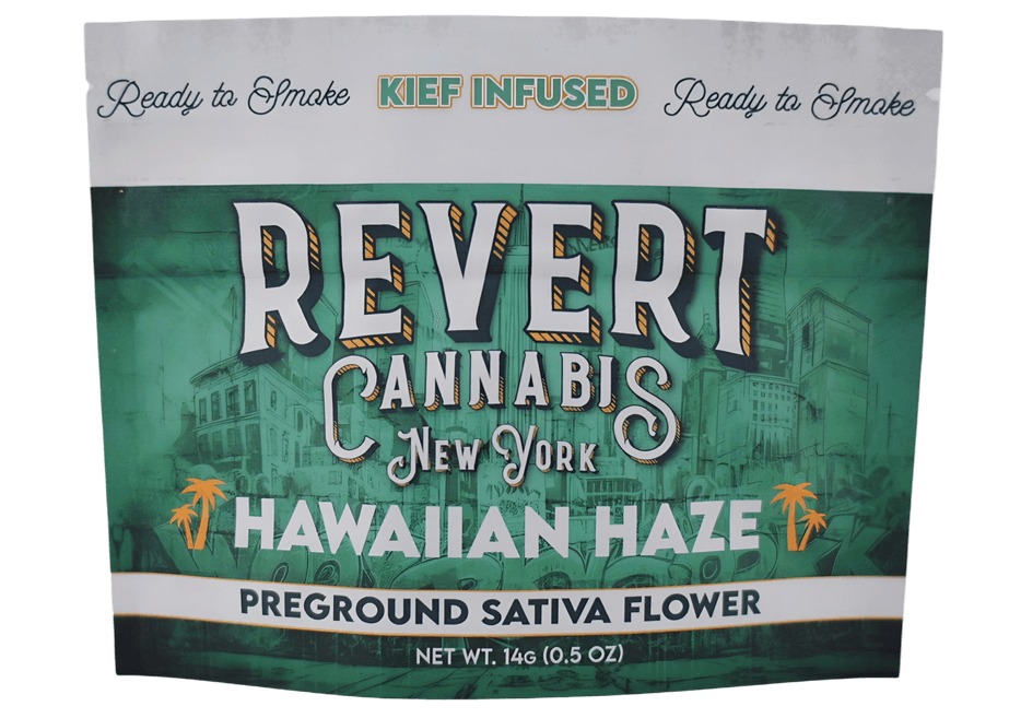 Revert | Kief Infused Ground Flower | Hawaiian Haze | 14g