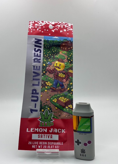 Disposable | Resin | Lemon Jack | 2g | 1UP