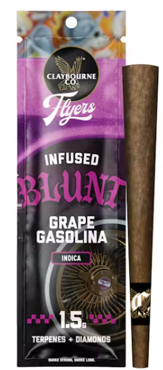 Claybourne Co Flyers | Grape Gasolina | Infused Blunt