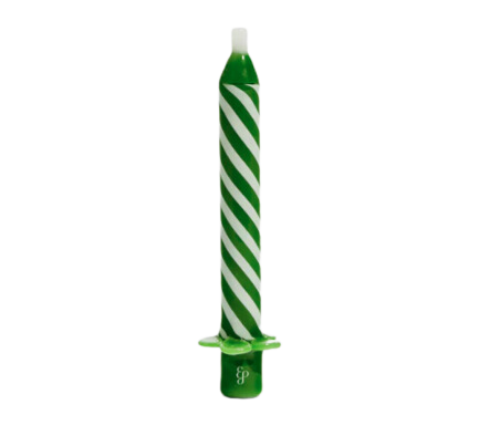 Edie Parker Grass Green Candle One Hitter