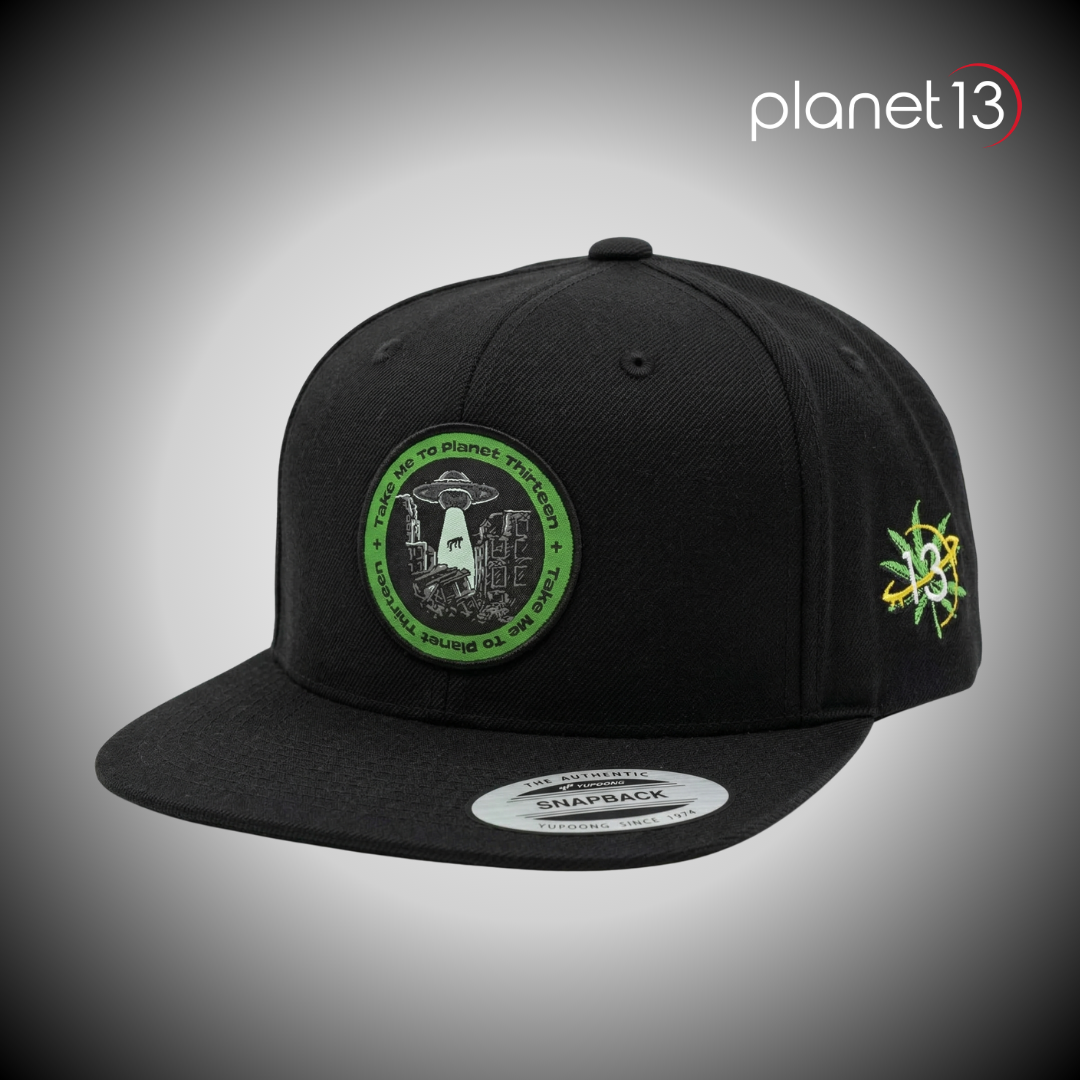 Black/green Take Me Abduction Hat