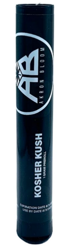 Akron Bloom | Kosher Kush | Pre-Roll