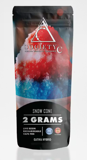 Snow Cone | Live Resin Disposable | 2g | Sativa