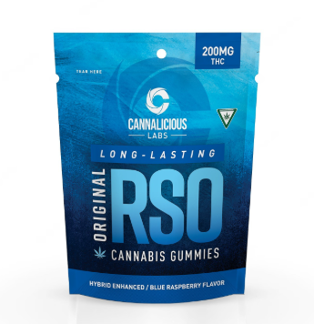 Cannalicious - RSO Blue Raspberry - 200mg