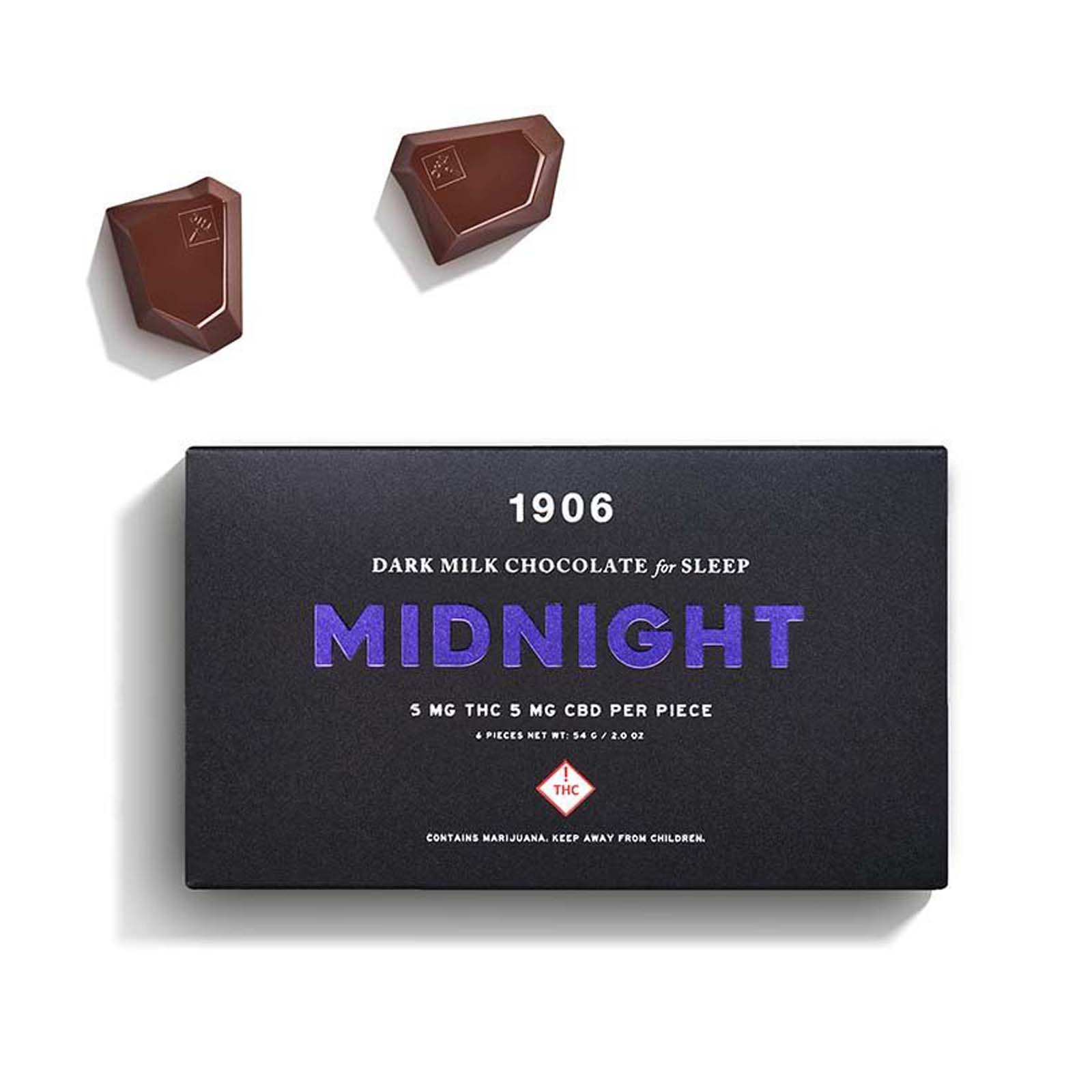 1906 | Midnight | Dark Milk Chocolate Gems | La Contes (North Denver)