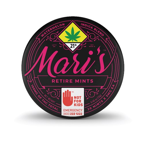 Watermelon Retire Mints 20-pack