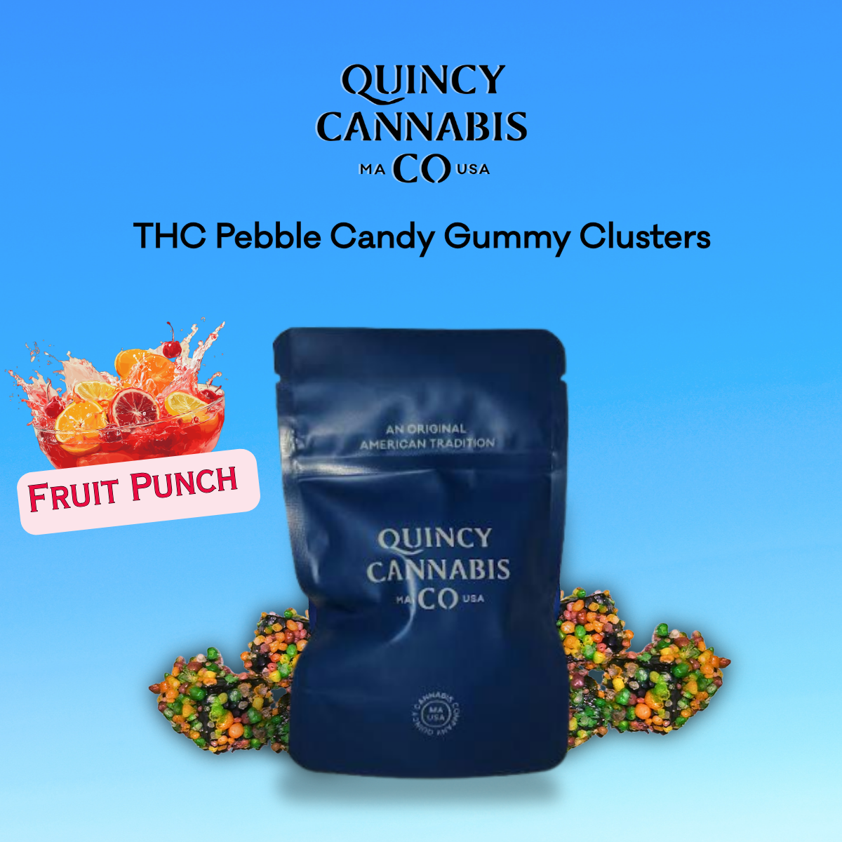 Fruit Punch Cluster | Gummies | 100mg