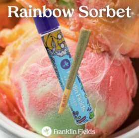 FRANKLIN FIELDS INFUSED PRE ROLL | RAINBOW SORBET