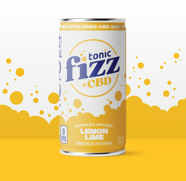 5:1 Lemon Lime - CBD:THC - Fizz Shortie - 10mg - 7.5oz