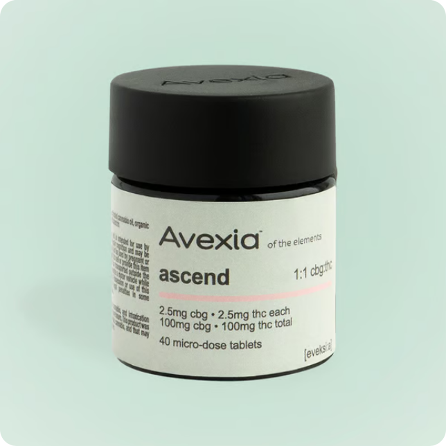 Ascend 1:1 Cbg:THC Tablets - 40pk (100mg)