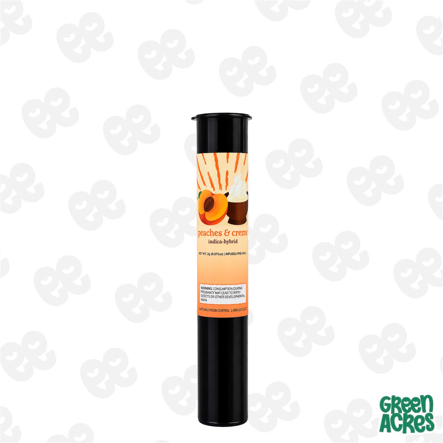 Root & Sol: Peaches & Cream 2G Infused Preroll