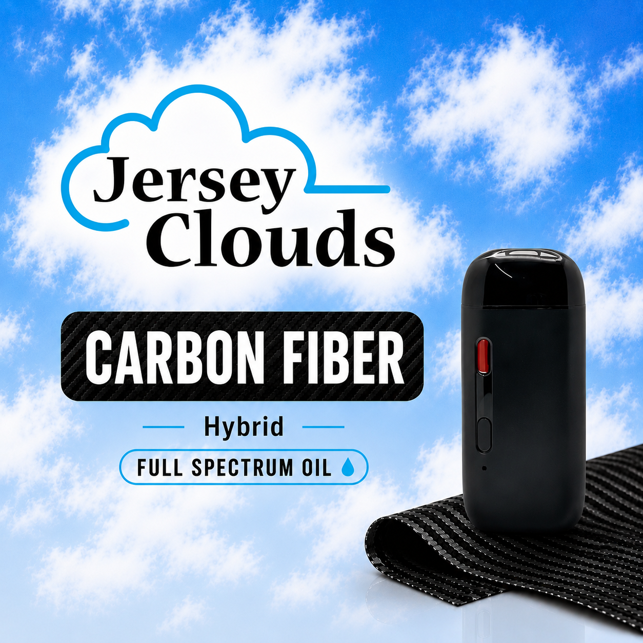 Carbon Fiber | Jersey Clouds | FSO Disposable Vape