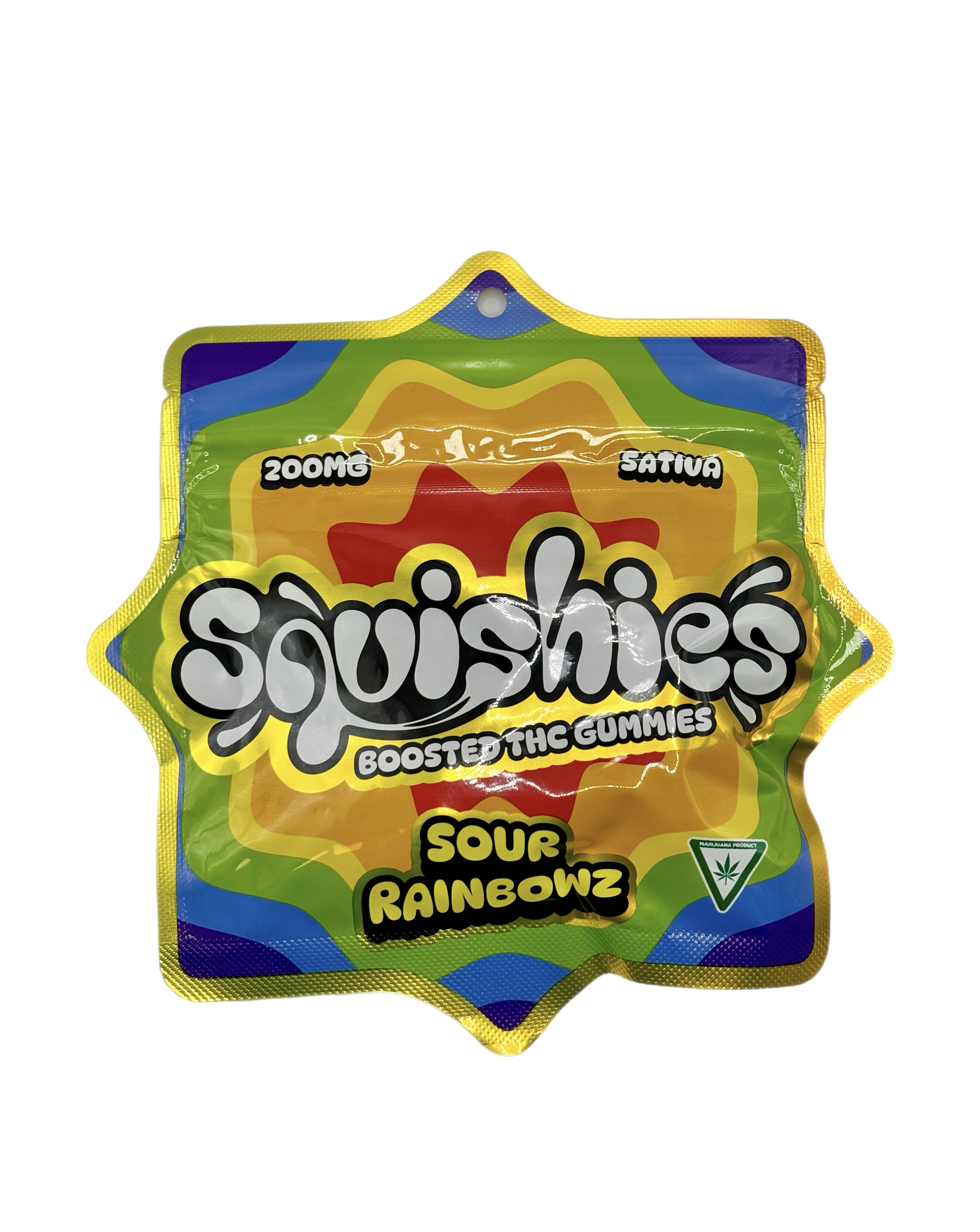 Squishies | Sour Rainbowz | 200mg Gummies
