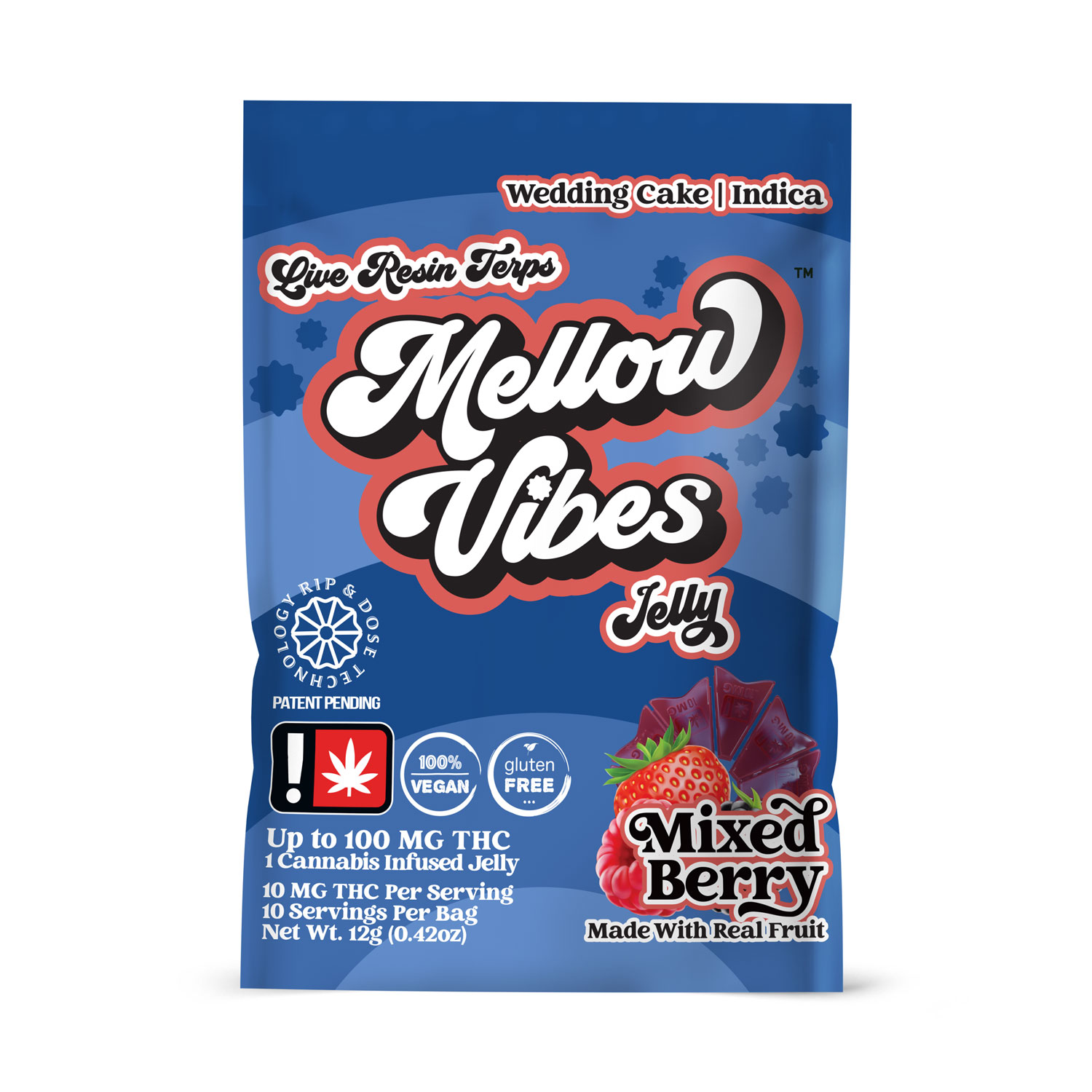 Mixed Berry Jelly Single | 100mg