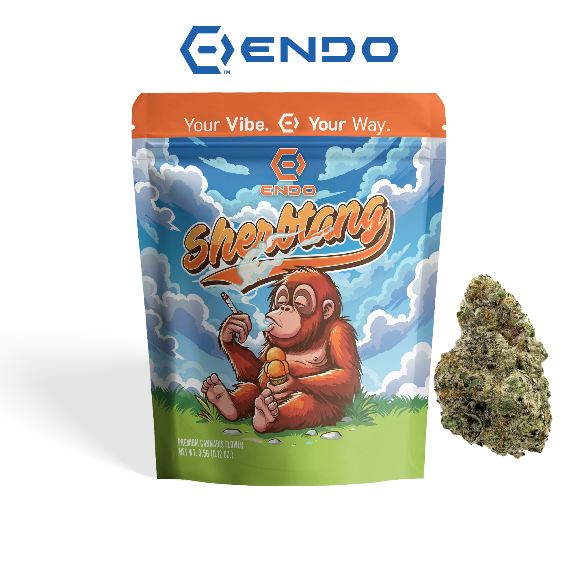 Flower | Pre-Packed | Sherbtang | 3.5g | Endo