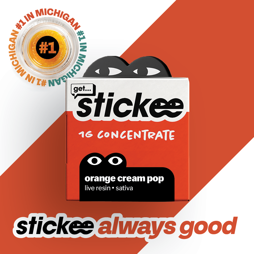 STICKEE | Orange Cream Pop | 1G | Live Resin Concentrate